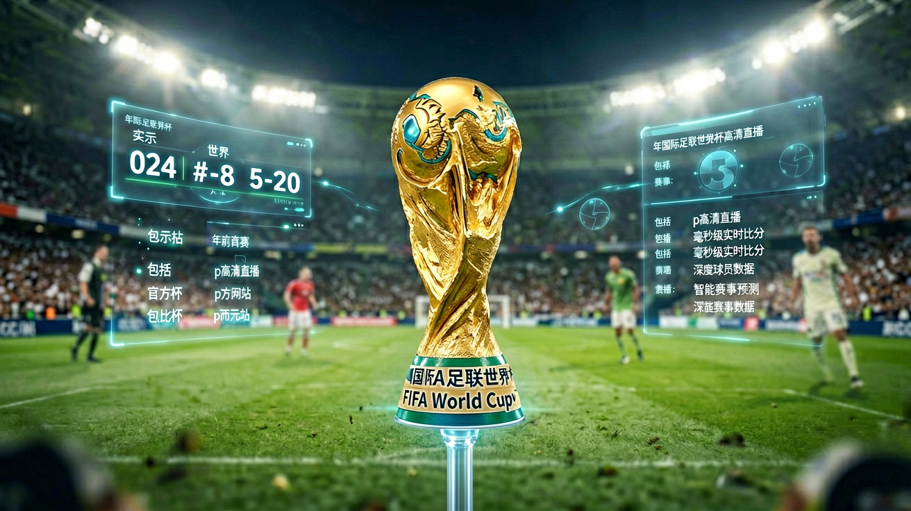2026年国际足联世界杯高清直播界面展示实时比分、赛程和比赛追踪